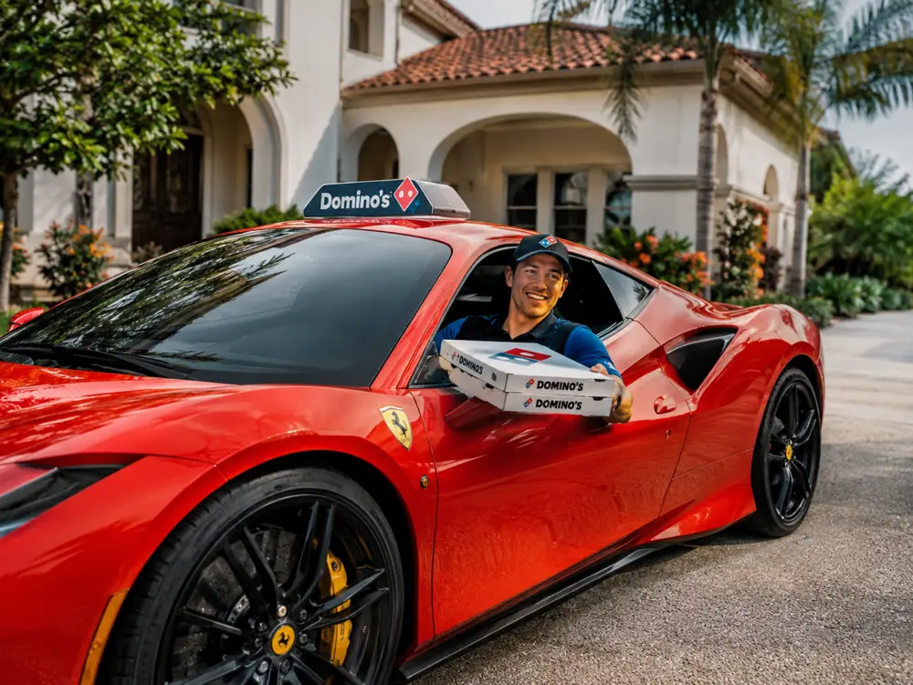 We're Delivering Pizzas with Ferraris